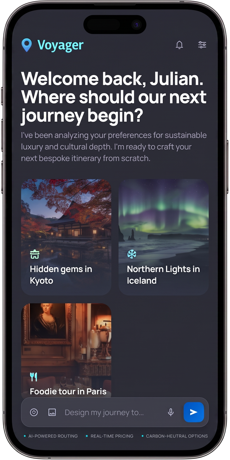 Voyager — Banner mockup