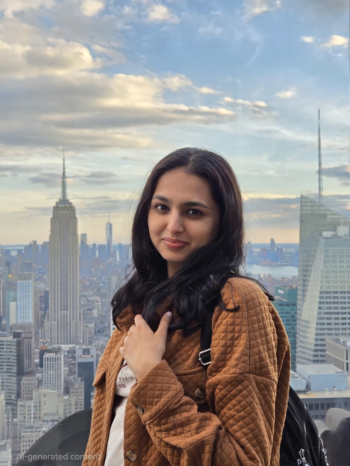 Surbhi Hote at her studio desk